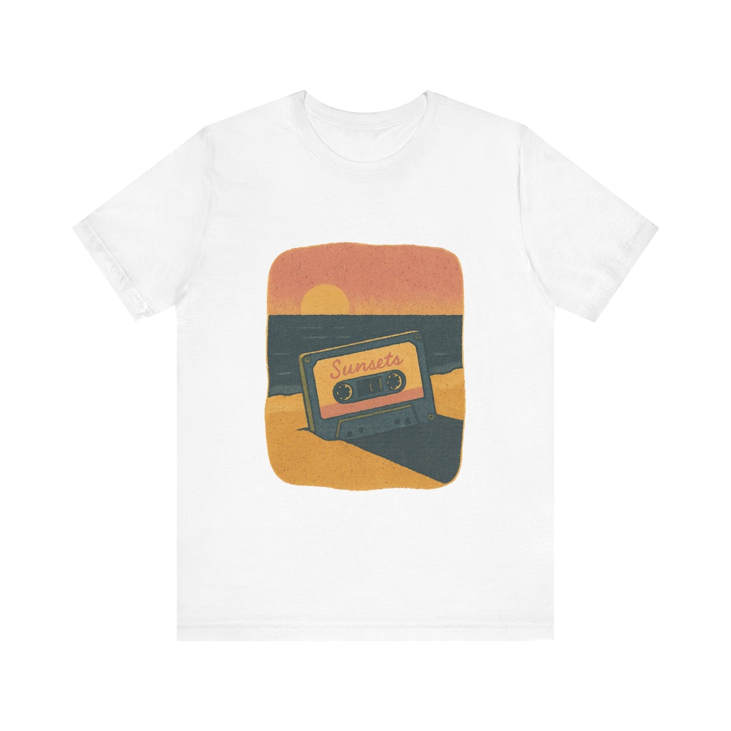 Sunsets Cassette Tape Beach Vibes