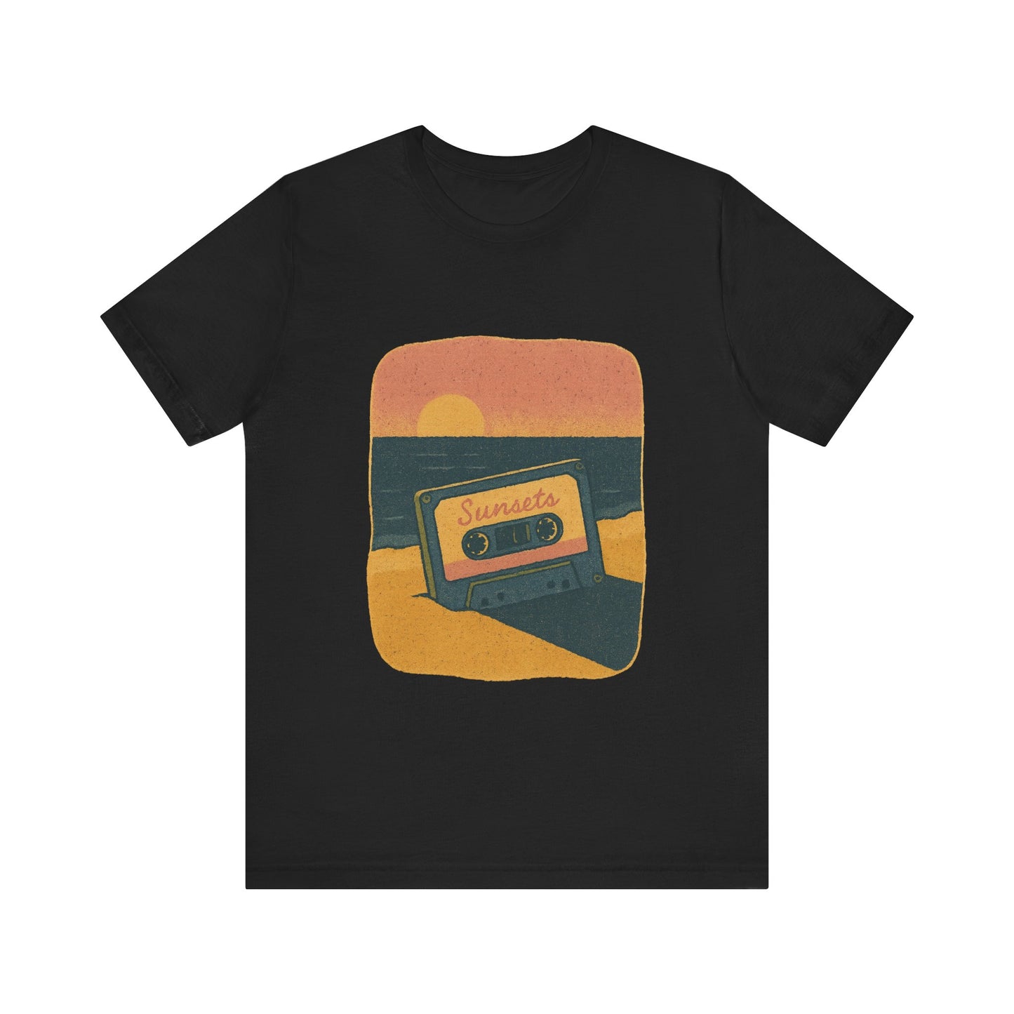 Sunsets Cassette Tape Beach Vibes