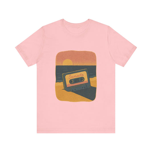 Sunsets Cassette Tape Beach Vibes